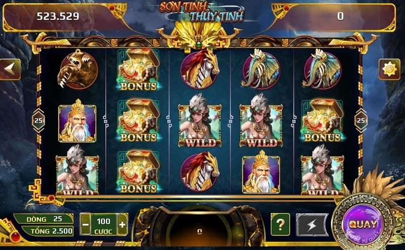 Luật chơi game nổ hũ Sơn tinh thủy tinh chi tiết nhất