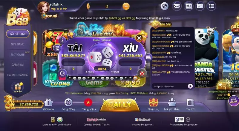 Giao diện cổng game ấn tượng và có dấu ấn riêng biệt