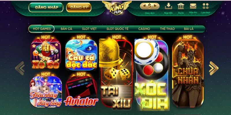 Nhiều slots game hấp dẫn với kịch bản đa dạng cho bet thủ